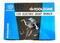 Toolzone 12V Electric Boat Winch